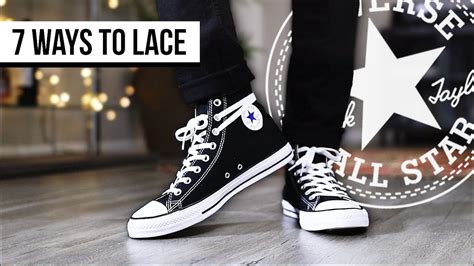 how to lace converse high tops